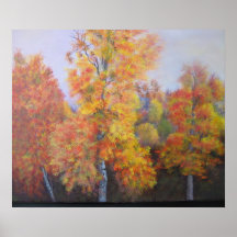 October Leaves Posters