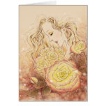 October Rose Greeting Card