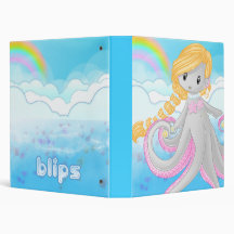 OctoBlips+BG, OctoBlips 3 Ring Binders