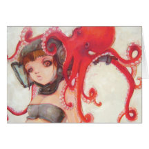 Octogirl Notecard