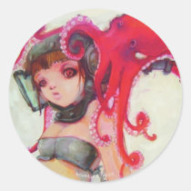 Octogirl Sticker stickers