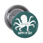 Octopi Pi Day buttons
