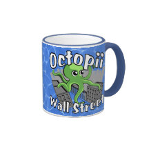 Octopii Wall Street - Occupy Wall St! Mug