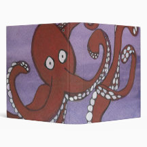 Octopus Avery Binder