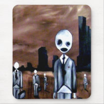 Octopus Boy and His Fellow Workers Mouse Pads