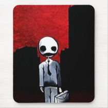 Octopus Boy Goes to the Office Mousepad