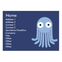 Octopus - Chubby Business Card Template