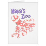 Octopus Greeting Card