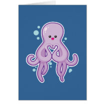 Octopus Loves You Card