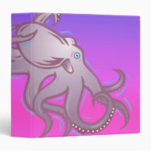 octopus notebook vinyl binders