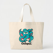 Octopus Octopus. Canvas Bags