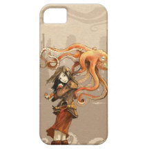 Octopus Parasol iPhone 5 case