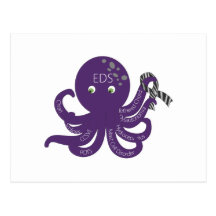Octopus White Back Ground Post Cards