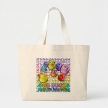 Odd Ducks - Rubber Duckies Canvas Bags