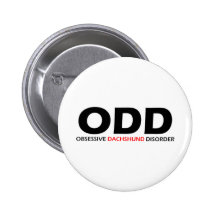 ODD - Obsessive Dachshund Disorder Pin