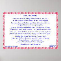 Ode to Liberty Poster