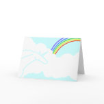 Ode to the '70s Rainbows & Unicorns Birthday Card