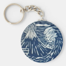 ODE TO THE WAVE KEY CHAIN