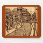 Odessa city urban graphic art mousepad
