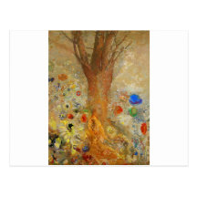 Odilon Redon Bouddha dans sa jeunesse Cartes Postales