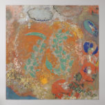 Odilon Redon - Composition: Flowers without a Vase Print