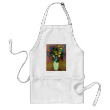Odilon Redon's Vase with Flowers (1914) Apron
