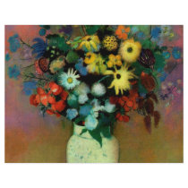 Odilon Redon's Vase with Flowers (1914)