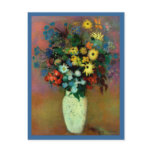 Odilon Redon's Vase with Flowers (1914) postcards
