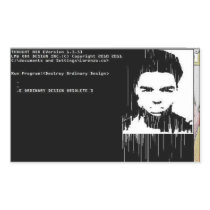 Odo Prompt Rectangular Sticker