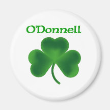 O'Donnell Shamrock Refrigerator Magnets