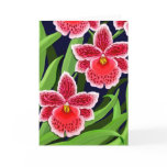 Odontoglossum Orchid Flowers Card