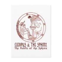 Oedipus & the Sphinx Post Cards