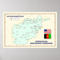 OEF Map Poster