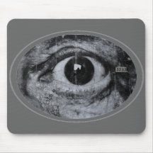 Oeil de graffiti tapis de souris