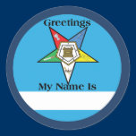 OES Greetings Sticker