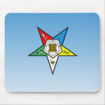OES Order of the Eastern Star Blue Mouse Pads