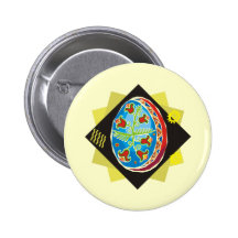 oeuf de pâques peint par Ukrainien (21) Pin's Avec Agrafe