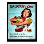 Of Course I Can Post Card
