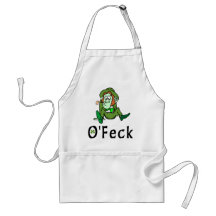 O'Feck Funny Irish Apron