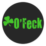 O'Feck it's St. Patrick's Day already. stickers