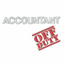 Off Duty Accountant embroidered shirts