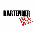 Off Duty Bartender t-shirts