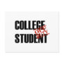 OFF DUTY COLLEGE STUDENT LIGHT POSTCARDS