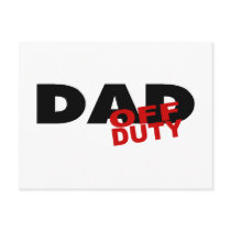 Off Duty Dad (Blk)