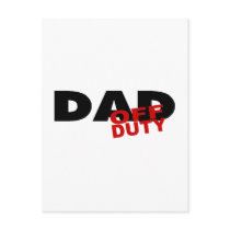 Off Duty Dad (Blk)