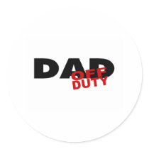 Off Duty Dad (Blk)