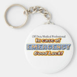 Off Duty EMERGENCY Keychain