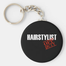 OFF DUTY HAIRSTYLIST DARK KEY CHAIN