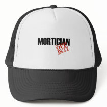 OFF DUTY MORTICIAN LIGHT MESH HATS