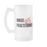 OFF DUTY NURSE PRACTITIONER MUGS